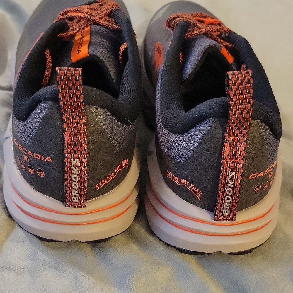 Brooks Men's Athletic Shoes - Black and Orange - Picture 6 of 9